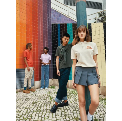 Polo IQONIQ Yosemite de algodón reciclado