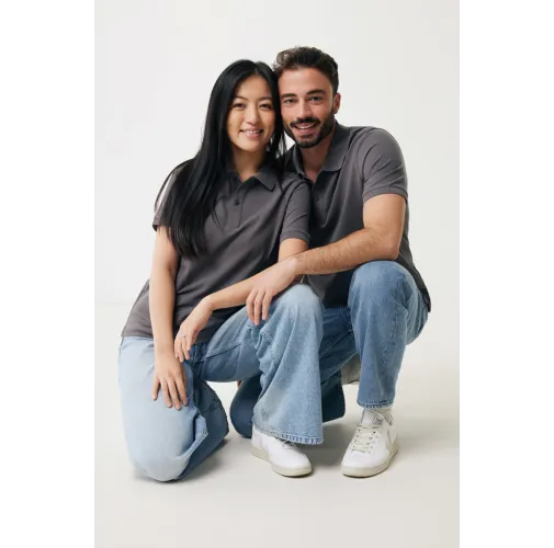 Polo IQONIQ Yosemite de algodón reciclado