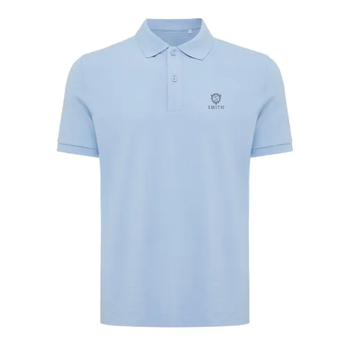 Polo IQONIQ Yosemite de algodón reciclado