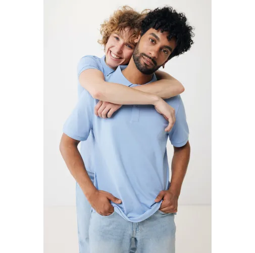 Polo IQONIQ Yosemite de algodón reciclado