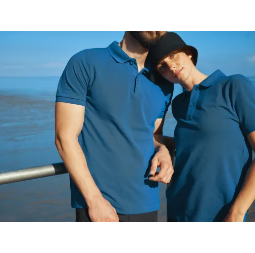 Polo IQONIQ Yosemite de algodón reciclado