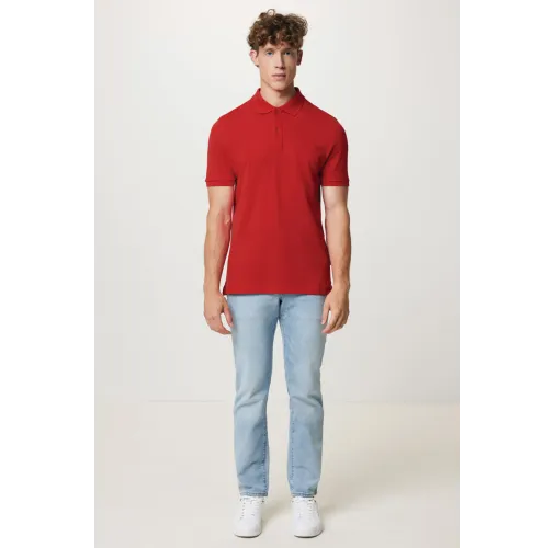 Polo IQONIQ Yosemite de algodón reciclado