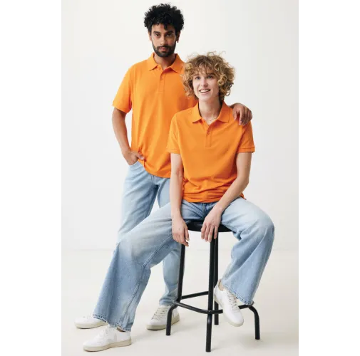 Polo IQONIQ Yosemite de algodón reciclado