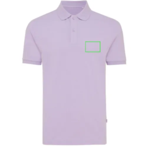 Polo IQONIQ Yosemite de algodón reciclado