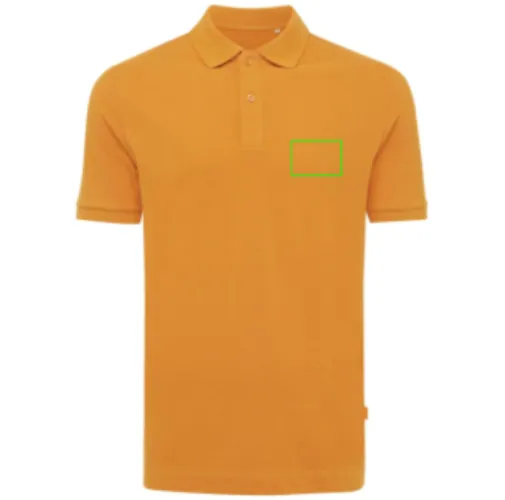 Polo IQONIQ Yosemite de algodón reciclado