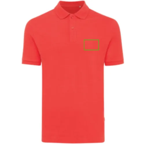 Polo IQONIQ Yosemite de algodón reciclado