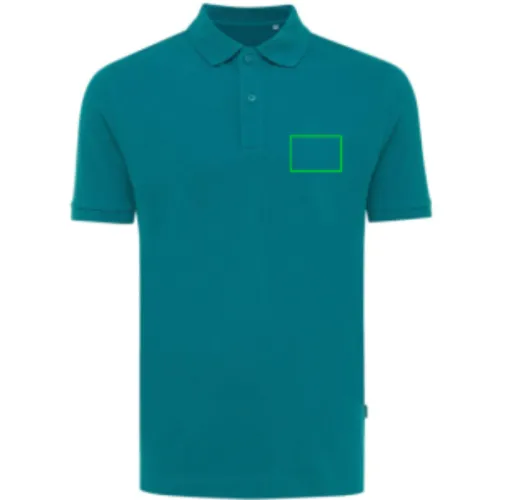 Polo IQONIQ Yosemite de algodón reciclado