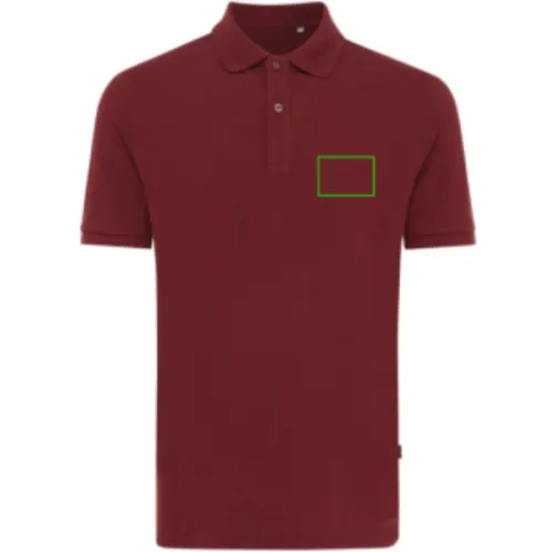 Polo IQONIQ Yosemite de algodón reciclado