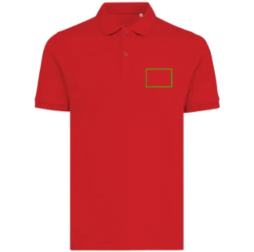 Polo IQONIQ Yosemite de algodón reciclado