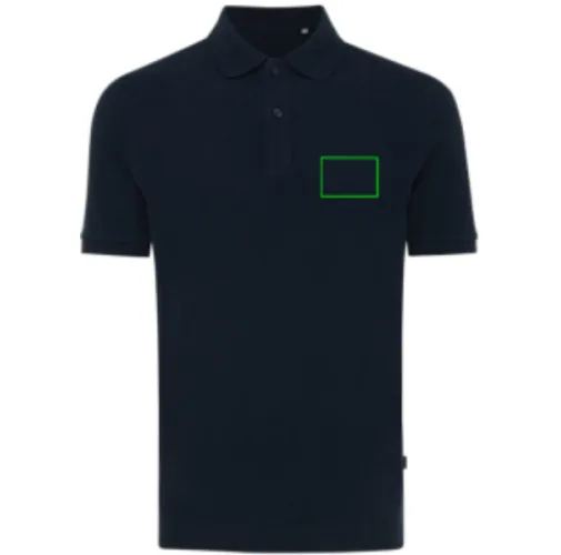 Polo IQONIQ Yosemite de algodón reciclado