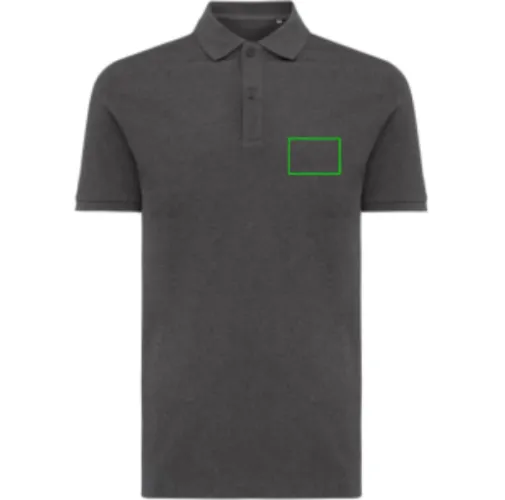 Polo IQONIQ Yosemite de algodón reciclado