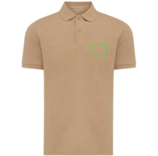 Polo IQONIQ Yosemite de algodón reciclado