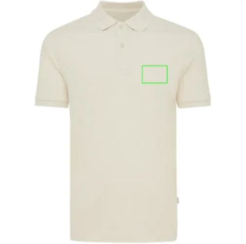 Polo IQONIQ Yosemite de algodón reciclado