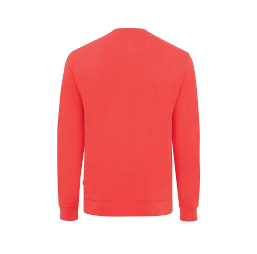 luscious red Suéter Zion cuello redondo algodón reciclado IQONIQ