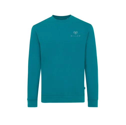 verdigris Suéter Zion cuello redondo algodón reciclado IQONIQ