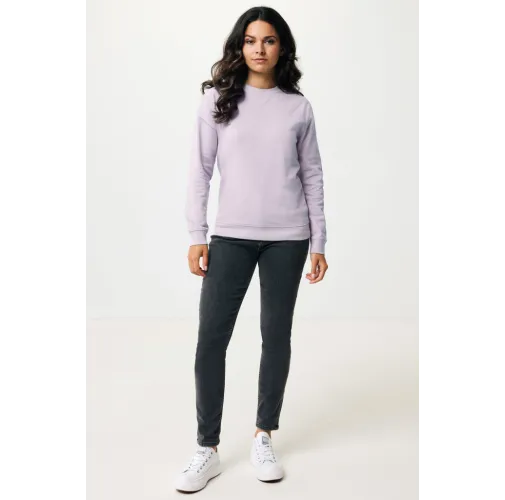 lavender Suéter Zion cuello redondo algodón reciclado IQONIQ