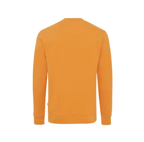 sundial orange Suéter Zion cuello redondo algodón reciclado IQONIQ