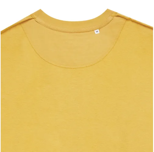 ochre yellow Suéter Zion cuello redondo algodón reciclado IQONIQ