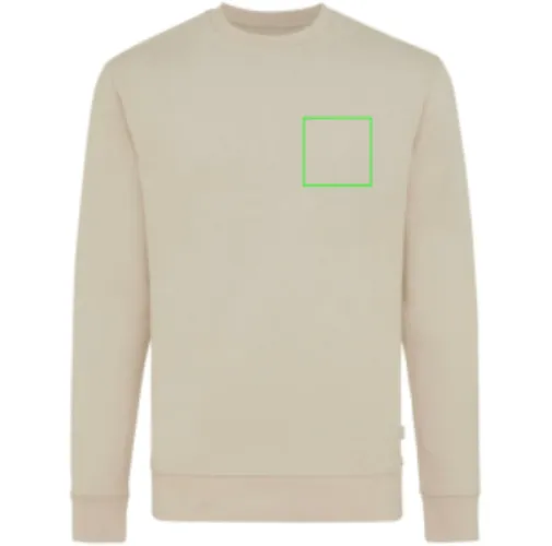 desert Suéter Zion cuello redondo algodón reciclado IQONIQ