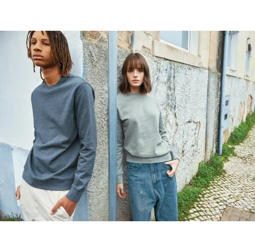 Jersey IQONIQ Denali algodón reciclado sin teñir