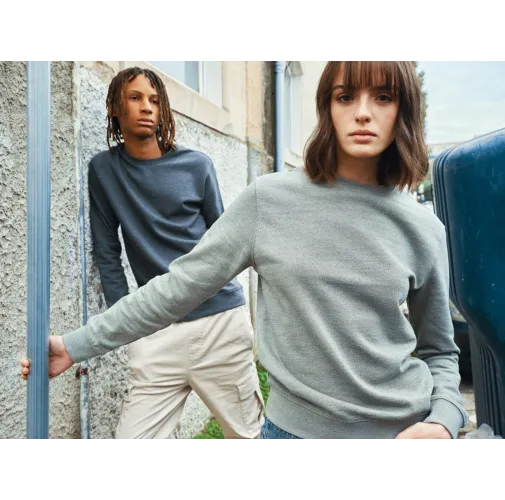 Jersey IQONIQ Denali algodón reciclado sin teñir