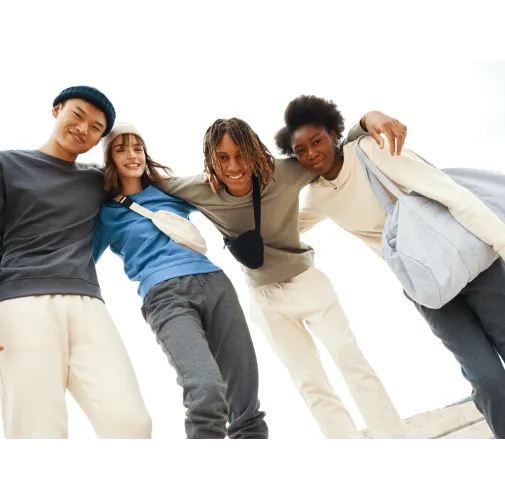 Jersey IQONIQ Denali algodón reciclado sin teñir