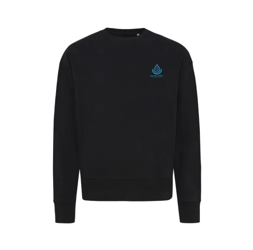 Jersey IQONIQ Kruger con cuello redondo algodón reciclado