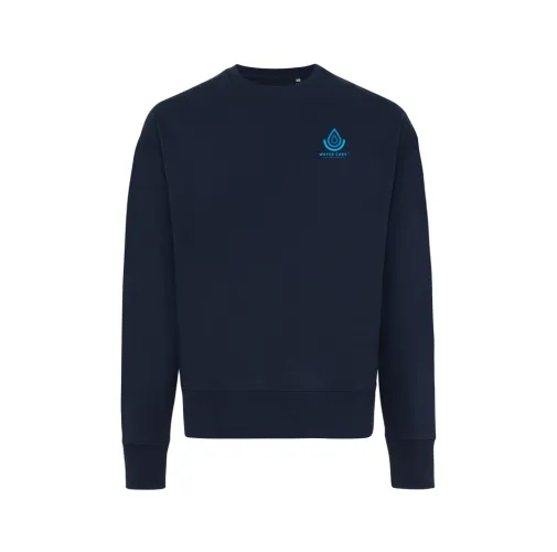 Jersey IQONIQ Kruger con cuello redondo algodón reciclado