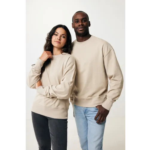 Jersey IQONIQ Kruger con cuello redondo algodón reciclado