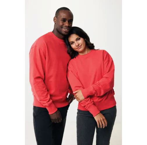 Jersey IQONIQ Kruger con cuello redondo algodón reciclado