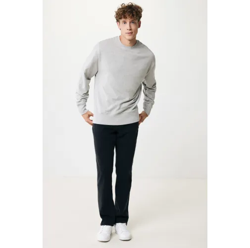 Jersey IQONIQ Kruger con cuello redondo algodón reciclado