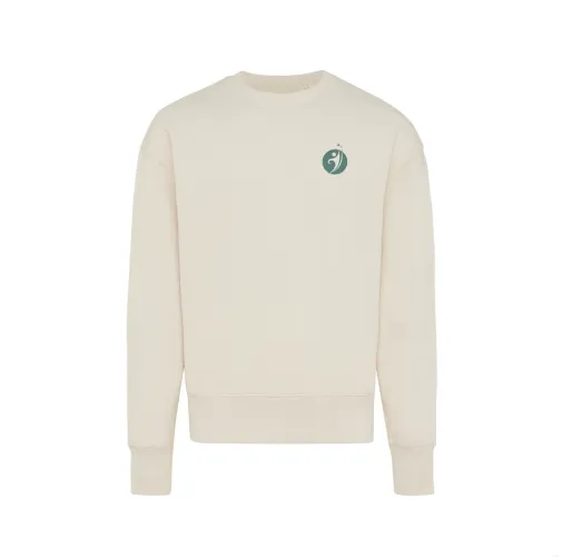 Jersey IQONIQ Kruger con cuello redondo algodón reciclado