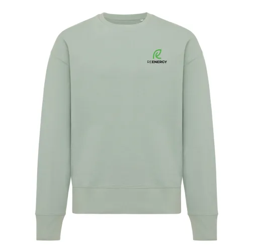 Jersey IQONIQ Kruger con cuello redondo algodón reciclado