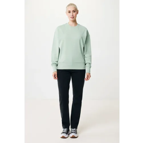 Jersey IQONIQ Kruger con cuello redondo algodón reciclado