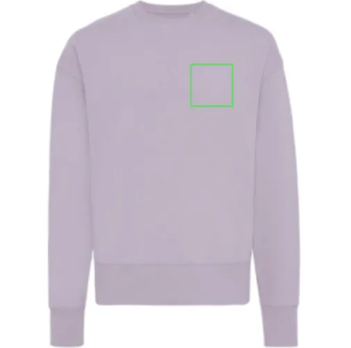 Jersey IQONIQ Kruger con cuello redondo algodón reciclado