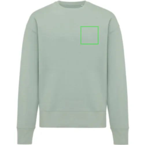 Jersey IQONIQ Kruger con cuello redondo algodón reciclado