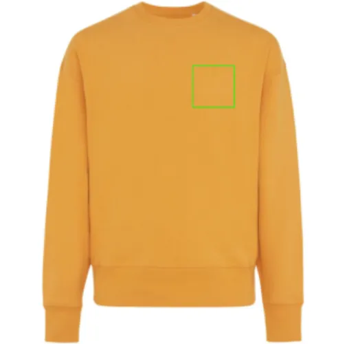 Jersey IQONIQ Kruger con cuello redondo algodón reciclado