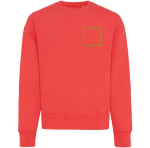 Jersey IQONIQ Kruger con cuello redondo algodón reciclado