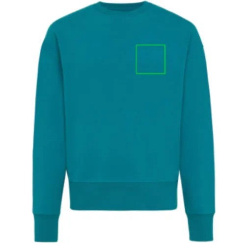 Jersey IQONIQ Kruger con cuello redondo algodón reciclado