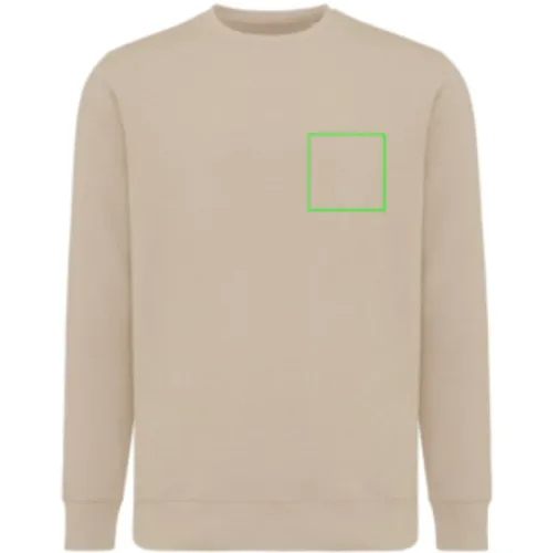 Cuello redondo de algodón reciclado IQONIQ Etosha