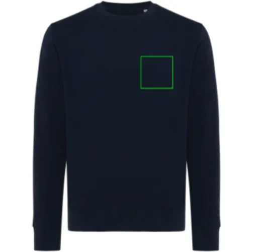 Cuello redondo de algodón reciclado IQONIQ Etosha