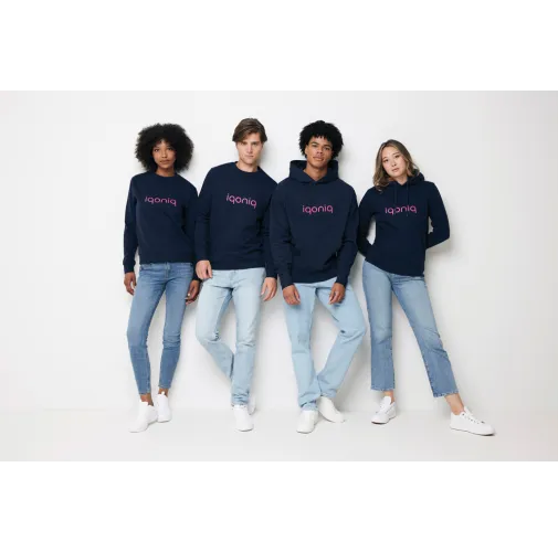 Sudadera IQONIQ Jasper de algodón reciclado