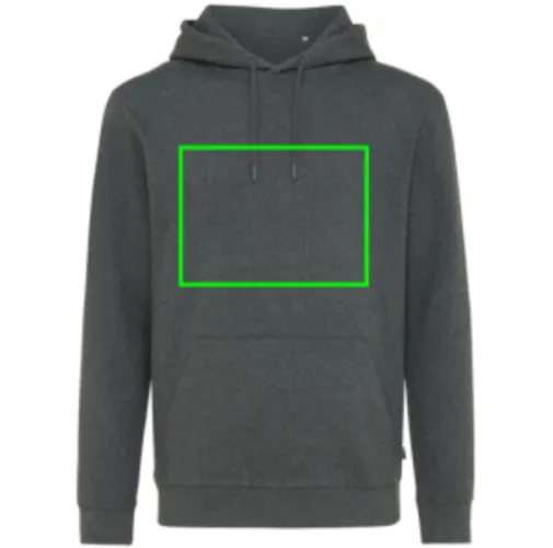 Sudadera IQONIQ Torres algodón reciclado sin teñir