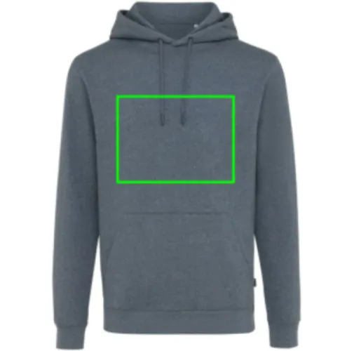 Sudadera IQONIQ Torres algodón reciclado sin teñir