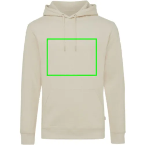 Sudadera IQONIQ Torres algodón reciclado sin teñir