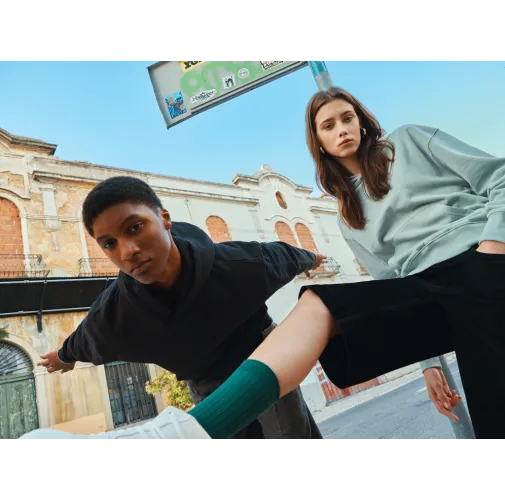 Sudadera con capucha IQONIQ Yoho algodón reciclado