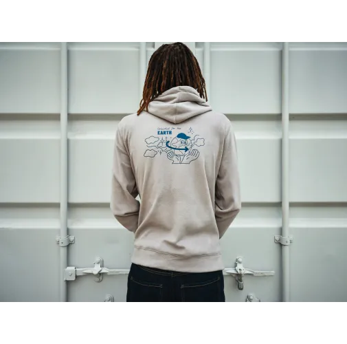 Sudadera Trivor con capucha poliéster reciclado IQONIQ