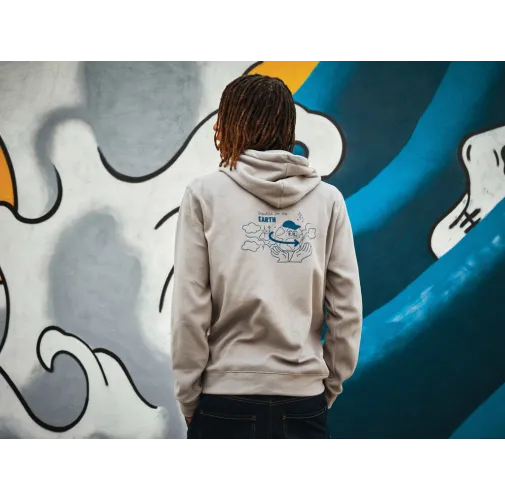 Sudadera Trivor con capucha poliéster reciclado IQONIQ