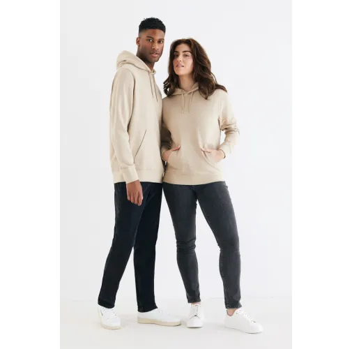 Sudadera con capucha ligera de algodón reciclado IQONIQ Rila