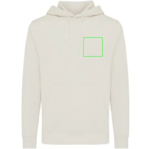 Sudadera con capucha ligera de algodón reciclado IQONIQ Rila